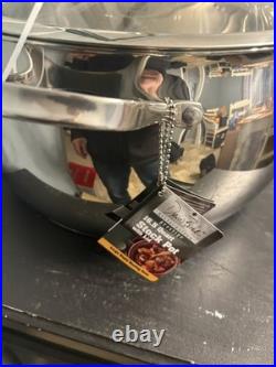 David Burke 16.5-qt 12.5 Prestige Stainless large Stock Pot Lid commercial