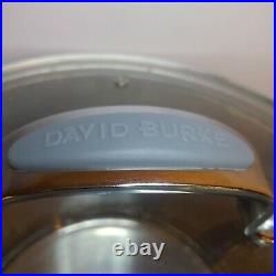 David Burke Gourmet Pro Splendor Stainless Steel 20 QT Stockpot Lid Used