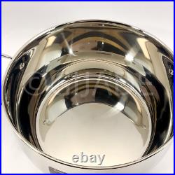 David Burke Splendor Pot Series Big Stock Pot With Glass lid 13.5-qt New