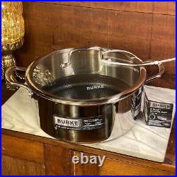 David Burke Stainless Geo Clad 8 qt, 5 qt & 3 qt Pot 6pc Set with Vented Lid New David Burke Stainless Geo Clad 8 qt, 5 qt & 3 qt Pot 6pc Set with Vented Lid New