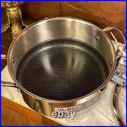 David Burke Stainless Geo Clad 8 qt, 5 qt & 3 qt Pot 6pc Set with Vented Lid New David Burke Stainless Geo Clad 8 qt, 5 qt & 3 qt Pot 6pc Set with Vented Lid New