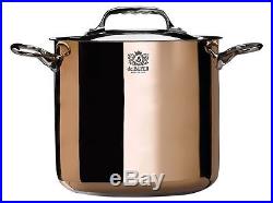 DeBuyer 6244.20 Stainless Steel Copper Stock Pot Small New