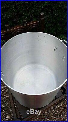Deep Stainless Steel Stock Pot Cater Cooking Stew Large Soup Boiling 36 Litre