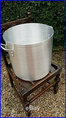 Deep Stainless Steel Stock Pot Cater Cooking Stew Large Soup Boiling 36 Litre