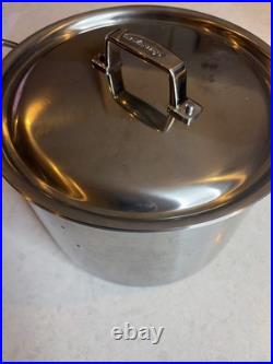 Demeyere 5-Ply 2 Gal Pot with Lid Made in Belgium Induction make an offer