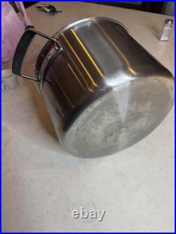 Demeyere 5-Ply 2 Gal Pot with Lid Made in Belgium Induction make an offer
