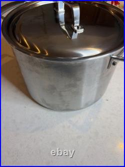Demeyere 5-Ply 2 Gal Pot with Lid Made in Belgium Induction make an offer