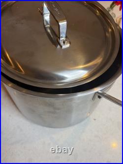 Demeyere 5-Ply 2 Gal Pot with Lid Made in Belgium Induction make an offer