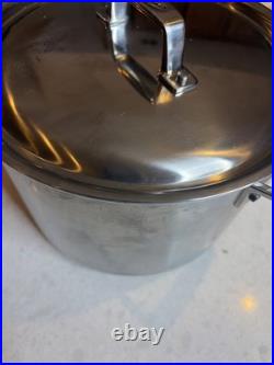 Demeyere 5-Ply 2 Gal Pot with Lid Made in Belgium Induction make an offer
