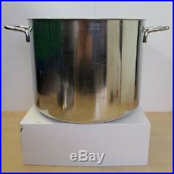 Demeyere 7-Ply Stainless Steel Stock pot withdouble handle and Lid