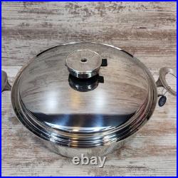 DineRite Medium 4 Ltr Stockpot/Saucepan 5ply Induction Stainless Steel Cookware