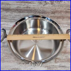 DineRite Medium 4 Ltr Stockpot/Saucepan 5ply Induction Stainless Steel Cookware
