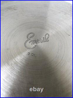 EMERIL Copper Clad Stainless 3 Pc 101/2 3 Qt Skillet, 6 Qt Stock Pot with Lid