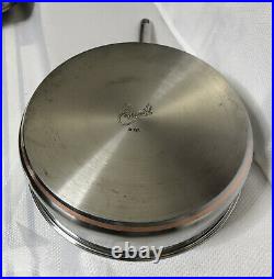 EMERIL by ALL-CLAD Pan Set Copper Core, Stainless, 2 sauce, 2 Fry, & 2 Lids
