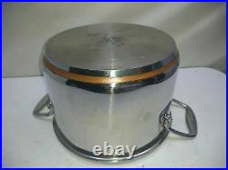 Emeril 3Qt All Clad Copper Core Stock Pot Saucepan Casserole & Lid