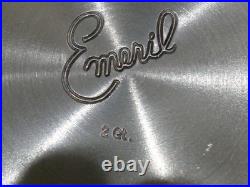 Emeril HEAVY 5-Piece Set 6-Qt Stock Pot, 3Qt Deep Skillet, 2 Qt Saute Pan withLids