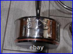 Emeril HEAVY 5-Piece Set 6-Qt Stock Pot, 3Qt Deep Skillet, 2 Qt Saute Pan withLids