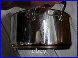 Emeril HEAVY 5-Piece Set 6-Qt Stock Pot, 3Qt Deep Skillet, 2 Qt Saute Pan withLids