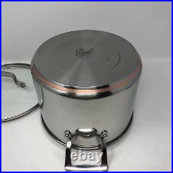 Emeril Stainless / Copper Core 6-Piece Stock Pot & Sauce Pan Set Bright Finish
