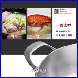 Exquisite SUS 316 Apple Shaped Seven Layer stainless steel soup pot