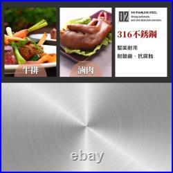 Exquisite SUS 316 Apple Shaped Seven Layer stainless steel soup pot