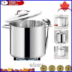 Extra Large Stainless Steel Stock Pot Commercial Grade Healthy Cookware