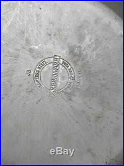 Farberware Stainless Aluminum Clad 12 pc Skillet Sauce Stock Pot Bowl Lid USA