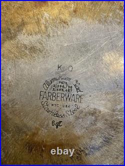 Farberware Vintage Aluminum Clad Stainless Steel Pots With Kids 8 Pieces