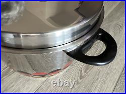 Fissler 10.6 Quart 18-10 Stainless Steel Stock Pot Made in Germany $330