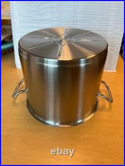 Fissler 9.6qt Original Profi High Stock Pot withLid FISS-08411324000 in retail box