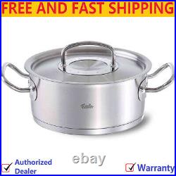 Fissler Original-Profi Collection Stainless Steel Dutch Oven with Lid, 4.9 Quart