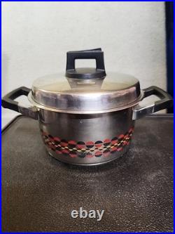 Fissler Solaryme Dot Stewpot Stainless Steel Pot Pan with Lid Germany 8