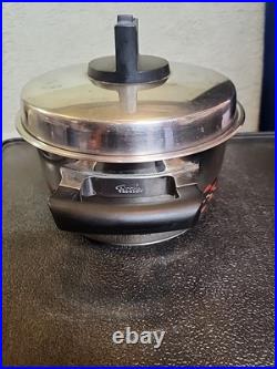 Fissler Solaryme Dot Stewpot Stainless Steel Pot Pan with Lid Germany 8