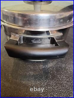 Fissler Solaryme Dot Stewpot Stainless Steel Pot Pan with Lid Germany 8