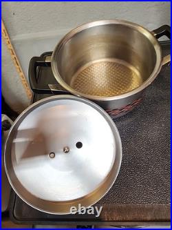 Fissler Solaryme Dot Stewpot Stainless Steel Pot Pan with Lid Germany 8