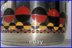 Fissler Solaryme Dot Stock Pot + Lid MCM IAF Stainless Steel Germany 10.5ID IAF