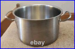 Fissler Stainless 18-10 Induction Stockpot with Lid (10 in by 6 in)