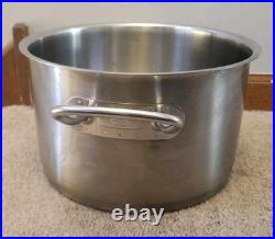 Fissler Stainless 18-10 Induction Stockpot with Lid (10 in by 6 in)