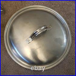 Fissler Stainless 18-10 Induction Stockpot with Lid (10 in by 6 in)