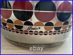 Fissler Vintage MCM solaryme dot Stainless Steel W Germany Pot Set Of 4 with lids