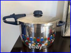Fissler Vitavic Dot Stock Pot + Lid MCM IAF Stainless Steel Germany 8.0L 4803