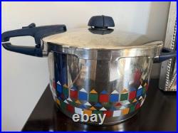 Fissler Vitavic Dot Stock Pot + Lid MCM IAF Stainless Steel Germany 8.0L 4803