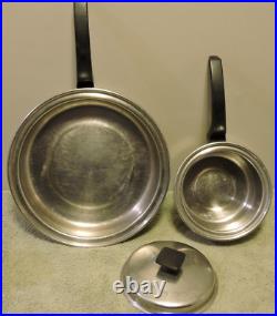 FlavorSeal Cory 18-8 THREE PLY STAINLESS STEEL 10 Piece Set Stock Pot Sauce Pans