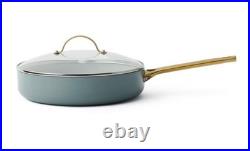 GREENPAN Padova Sky Blue/Dove Grey Ceramic Nonstick 10-Pc Cookware Set-LIMITED