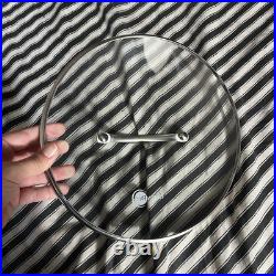 GREENPAN ceramic nonstick stockpot stainless steamer glass lid & sauté pan lid