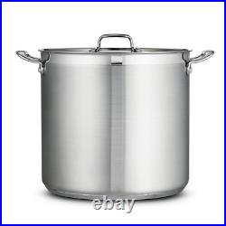 Gourmet 24 Qt. Stainless Steel Stock Pot with Lid