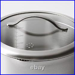 GreenPan X Food 52 Five-Two Essentials Tri-Ply Stainless Steel 6QT Stock Pot