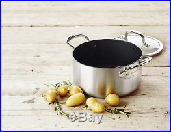 Greenpan 3.1 Litre Stainless Steel Induction Casserole Stock Pot & Lid Induction