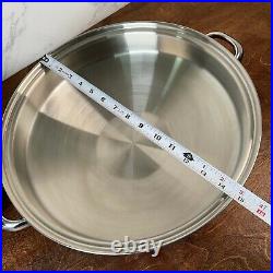 HEALTH CRAFT WATERLESS pan POT WithLID 5 PLY SURGICAL STEEL