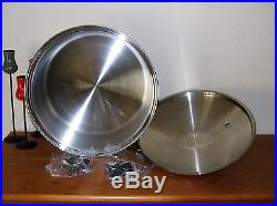 Huge Saladmaster Roaster 16qt Waterless Cookware 5 Star Tp304s Stockpot USA Nos